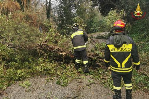 Pesaro-Urbino, interventi per maltempo