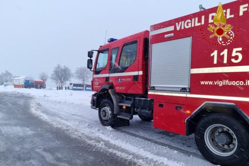 Avellino, Vigili del fuoco impegnati per giorni per l'ondata di maltempo che ha colpito la provincia