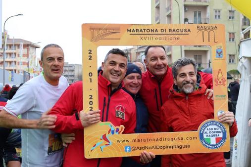 Partenza della gara