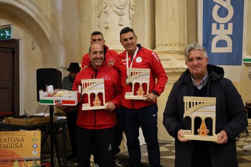 Premiazione della gara