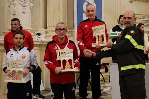Premiazione della gara