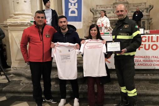 Premiazione della gara