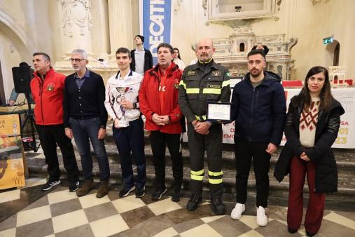 Premiazione della gara