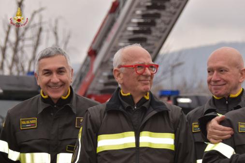 La visita del Sottosegretario On. Prisco al comando di Brescia