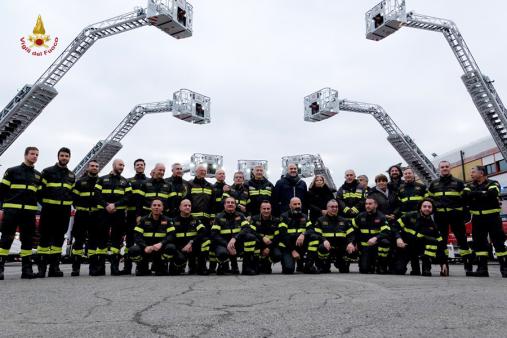 La visita del Sottosegretario On. Prisco al comando di Brescia