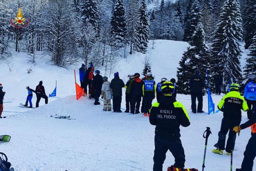 I Vigili del fuoco del Friuli a EYOF 2023