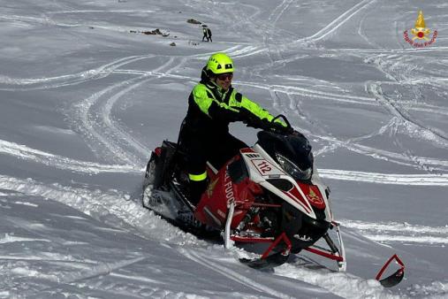 Addestramento neve-ghiaccio per il personale SAF