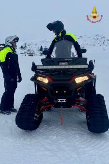 Addestramento neve-ghiaccio per il personale SAF
