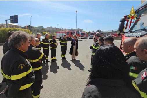 Crotone, il Prefetto visita il Comando
