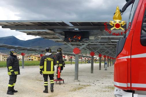 Perugia, doppio intervento dei Vigili del fuoco