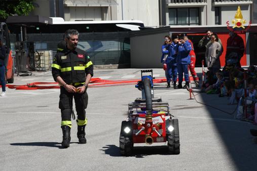 Padova, conclusa la manifestazione "una giornata con i Vigili del Fuoco