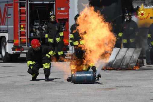 Padova, conclusa la manifestazione "una giornata con i Vigili del Fuoco