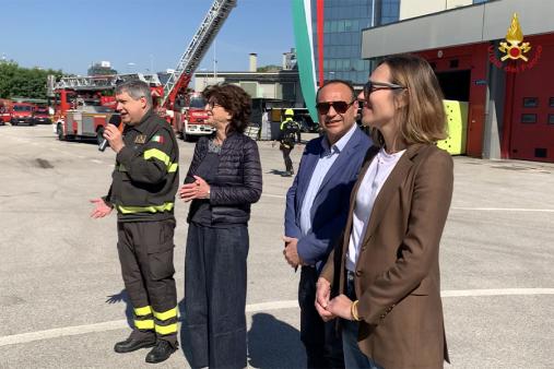Padova, conclusa la manifestazione "una giornata con i Vigili del Fuoco