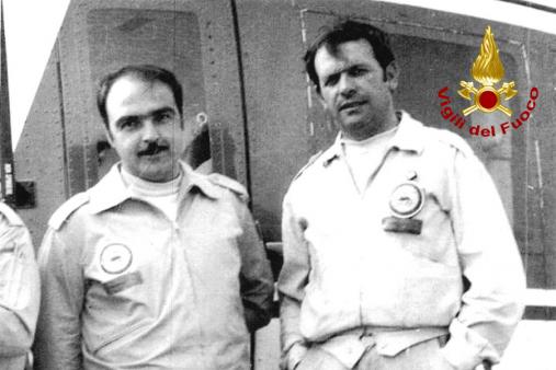 6 maggio 1973, in ricordo dell'equipaggio dell'Augusta Bell 205