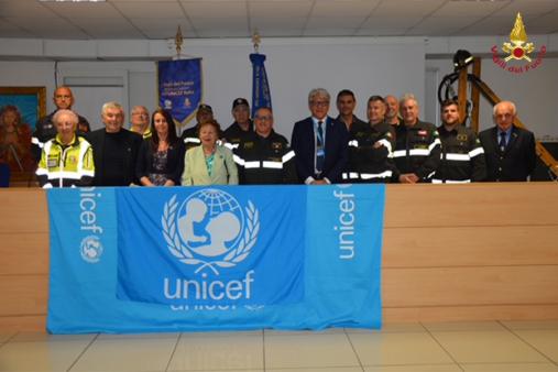 Lodi, la presidente di Unicef Italia in visita al Comando