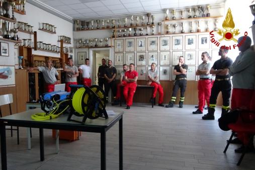 Trieste, esercitazione di soccorso acquatico nel Porto Vecchio