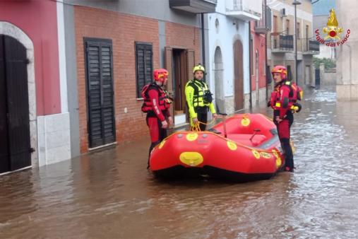 Avellino, il maltempo flagella la provincia