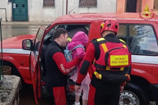 Avellino, il maltempo flagella la provincia