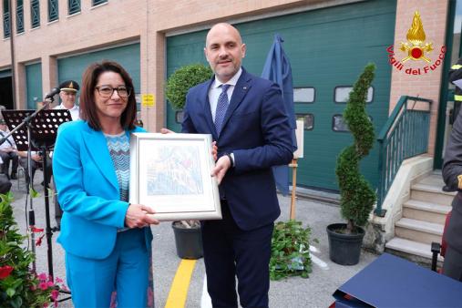 Il Sottosegretario On. Prisco e i vertici del Corpo Nazionale a Ferrara per l'intitolazione di due sedi dei Vigili del fuoco