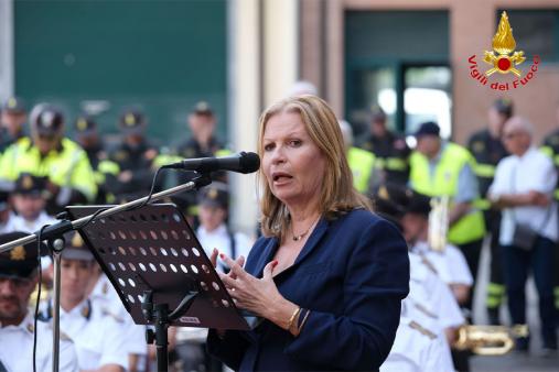 Il Sottosegretario On. Prisco e i vertici del Corpo Nazionale a Ferrara per l'intitolazione di due sedi dei Vigili del fuoco