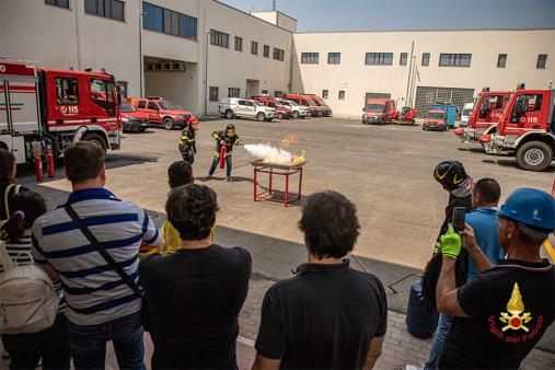 Direzione Regionale Lazio, conclusi i primi corsi per formatori antincendio