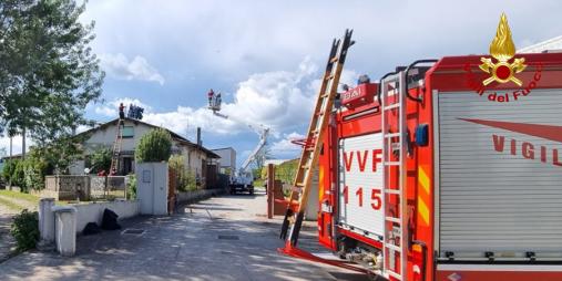 Gli interventi sul territorio dei Vigili del fuoco friulani