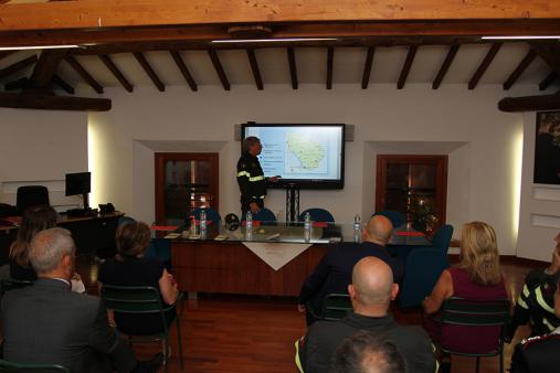 Il Sottosegretario On. Prisco e i Vertici del Dipartimento e del Corpo Nazionale in visita al presidio rurale di Ansedonia e al comando di Grosseto