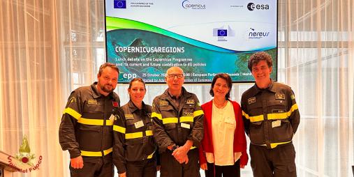 Prima visita istituzionale del Capo del Corpo Nazionale dei Vigili del Fuoco a Bruxelles
