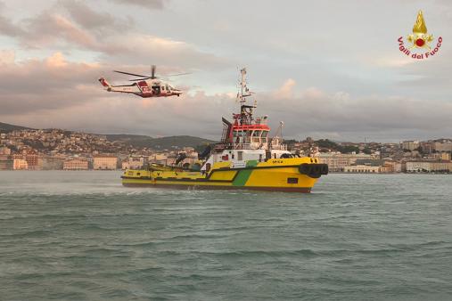 Progetto "NAMIRS": Vigili del fuoco in addestramento con la guardia costiera nel golfo di Trieste
