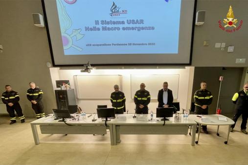 Friuli Venezia Giulia, tre giorni di addestramento congiunto sulle metodiche operative USAR