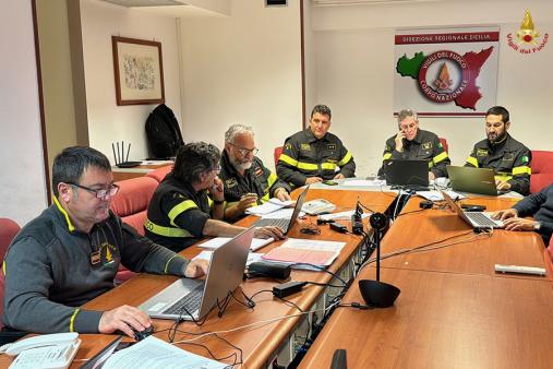 Alcuni momenti dell'esercitazione