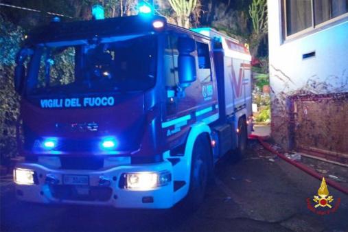 Messina, gli interventi sul territorio dei Vigili del fuoco