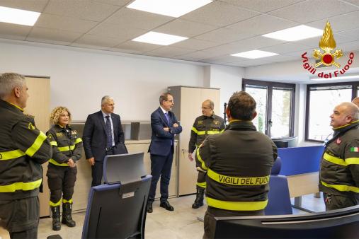 Nuoro, inaugurata la nuova aula didattica e la sala operativa del Comando