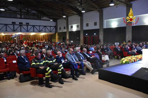 Palermo, i Vigili del fuoco presenti all'evento "Cittadella della Salute e Sicurezza"