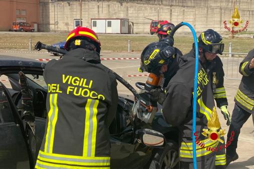 Enna, attività formativa sul manuale operativo incidenti stradali 2.0 vers. 2024 per i Vigili del fuoco della Sicilia