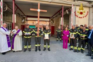 Via Crucis presso il Comando VVF Catania