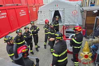 Esercitazione di Colonna Mobile Regionale 2025 - Gestione del Modulo di Supporto Logistico (MSL) – Comando Vigili del Fuoco di Bergamo Bergamo, 1–4 ottobre 2025