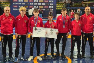 atleti e tecnici del G.Sl. VV.F. "Merolillo"  Reggio Calabria