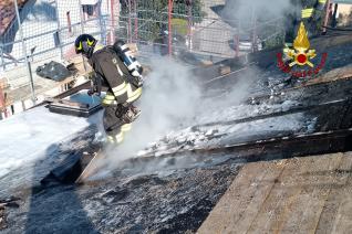 incendio tetto