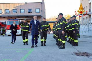 Prisco e Mannino in visita a Belluno