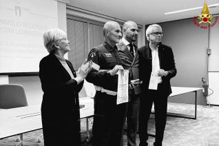 Consegna Palma d'Argento - Andrea Vivian