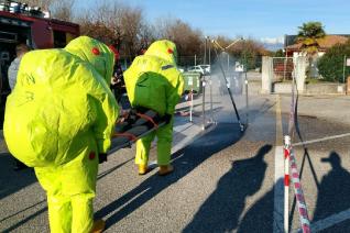 Pordenone addestramento NBCR