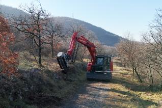 Sistemazione piste forestali
