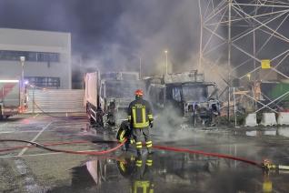 Incendio autocompattatori