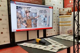 Stand Vigili del Fuoco a Vinitaly