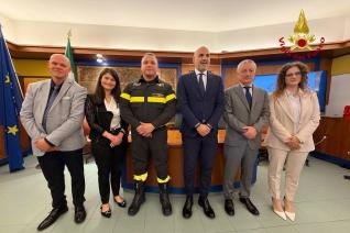 cerimonia di giuramento di fedeltà alla Repubblica del personale recentemente assegnato
