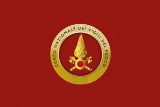 Banner con logo ufficiale Corpo Nazionale dei Vigili del fuoco