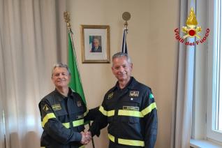 Avvicendamento al Comando dei Vigili del Fuoco