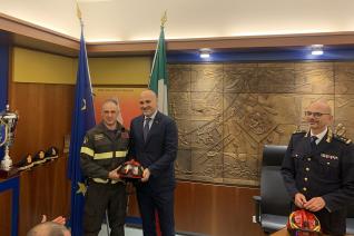 Conclusione del Corso per Capo Squadra dei Vigili del Fuoco della Regione Umbria