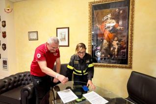 Firma di un protocollo di intesa tra Vigili del fuoco e Croce Rossa Emilia Romagna